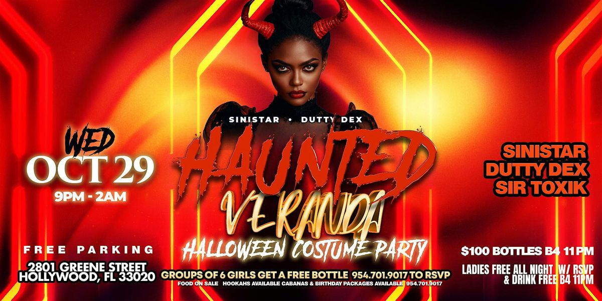 Haunted Veranda - Halloween Party