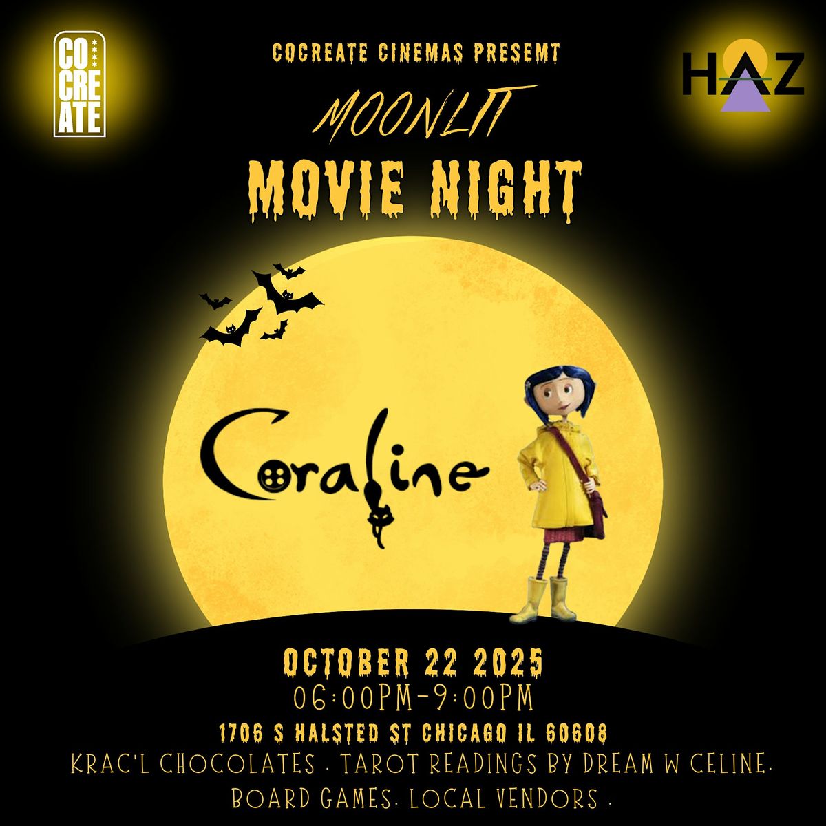 Coraline\u2019s Moonlit Movie Night