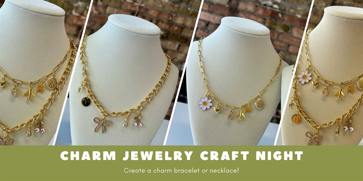 Charm Jewelry Bar Craft Night