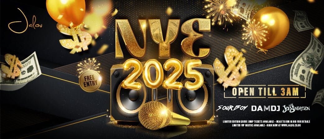 Jalou Newcastle: New Year\u2019s Eve Party 2024