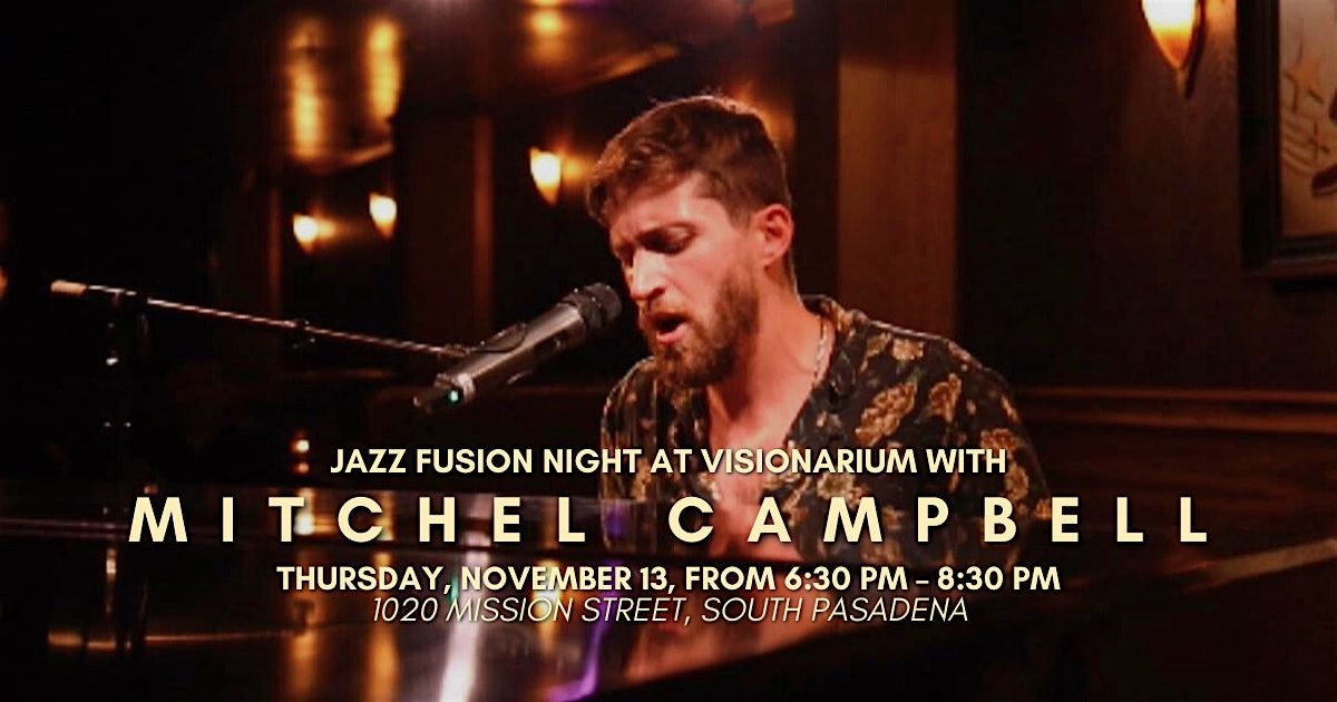 \u2728 Jazz Fusion Night at Visionarium! \u2728