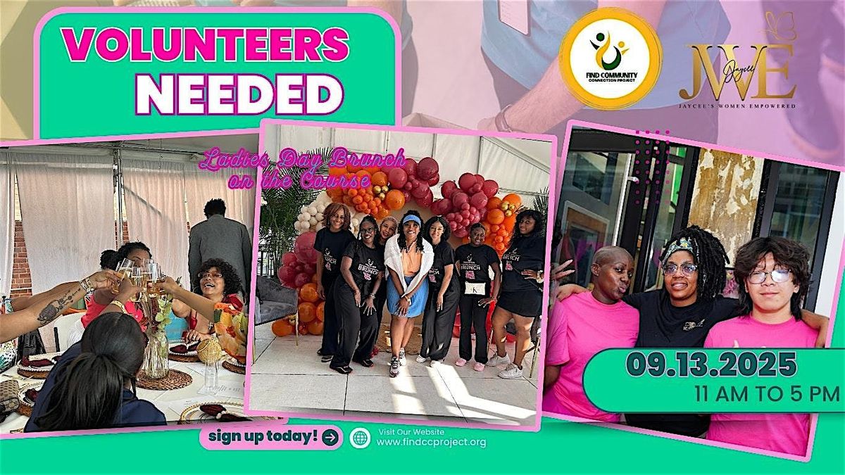 Volunteers Needed: Ladies Day Brunch on the Course