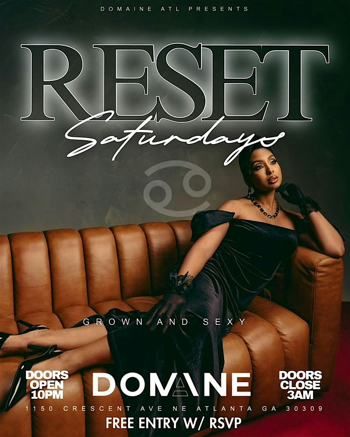 LADIES FREE ALL NIGHT - DOMAINE SATURDAYS