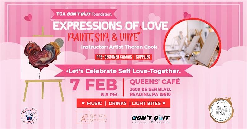 Expressions of Love: Paint, Sip, & Vibe