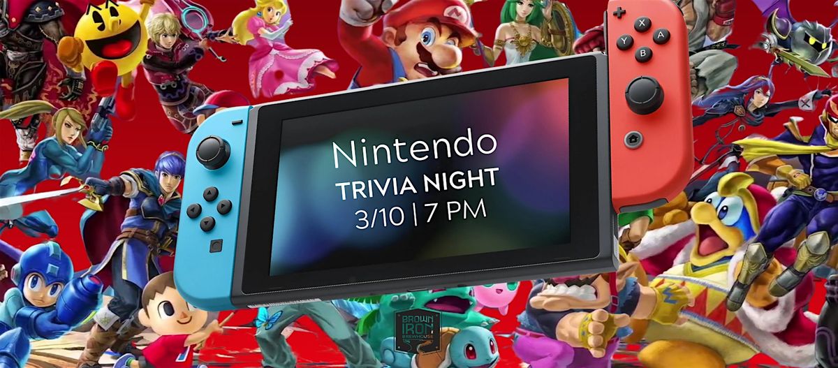 Nintendo Quizzo Trivia Theme Night