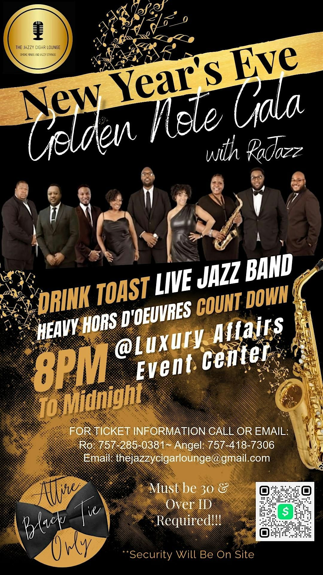 New Year's Eve Golden Note Gala