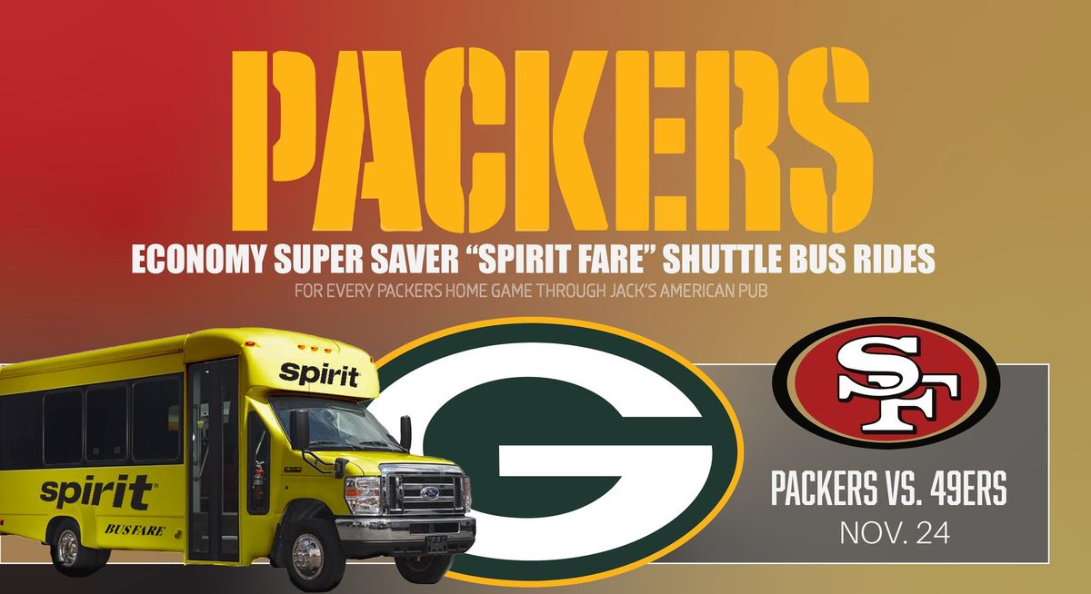 Packers vs 49ers Shuttle Rides