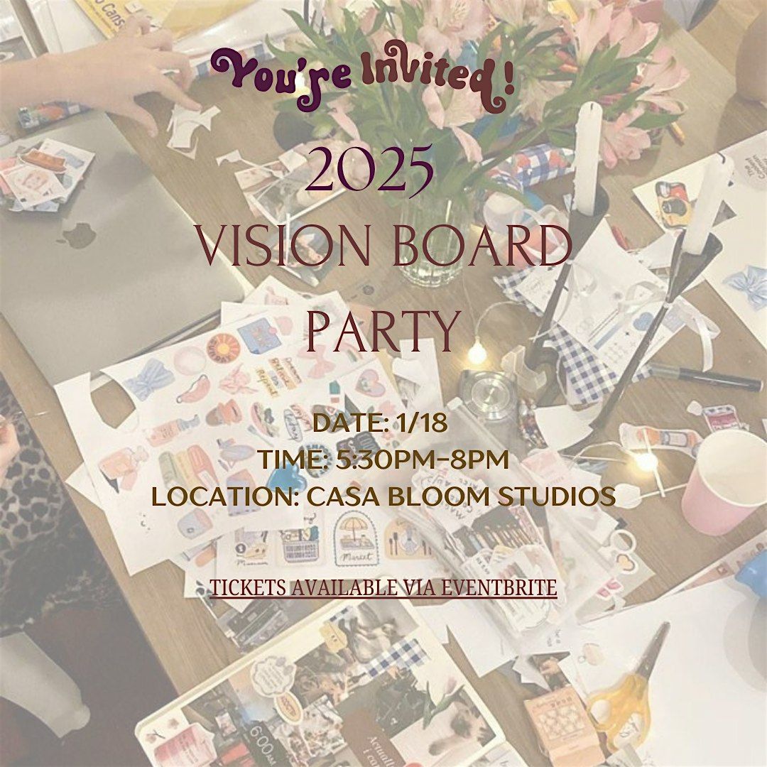 2025 Vision Board Party