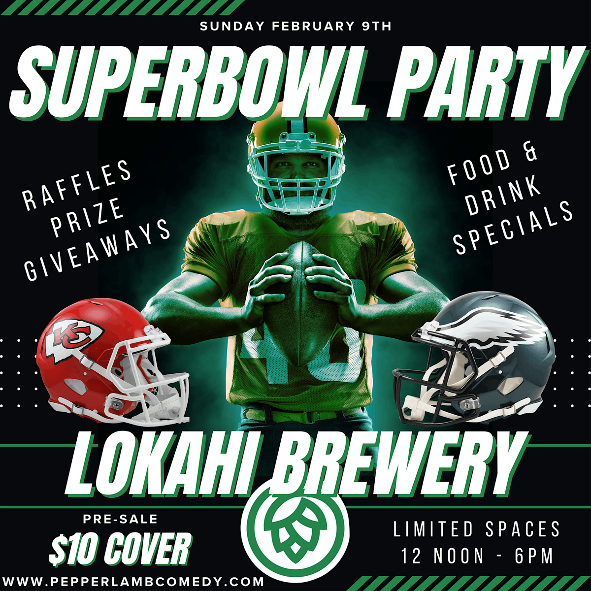 Super Bowl Party - Lokahi Brewery