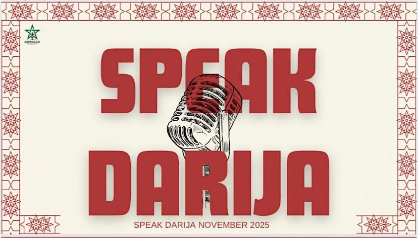 Speak Darija