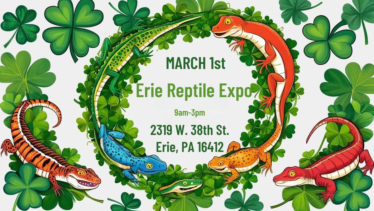 Jump into Spring W\/Erie Reptile Expo