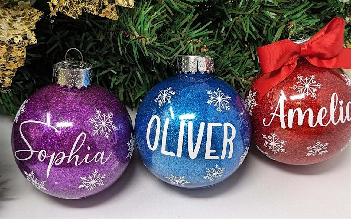 Personalised Christmas Ornament Workshop