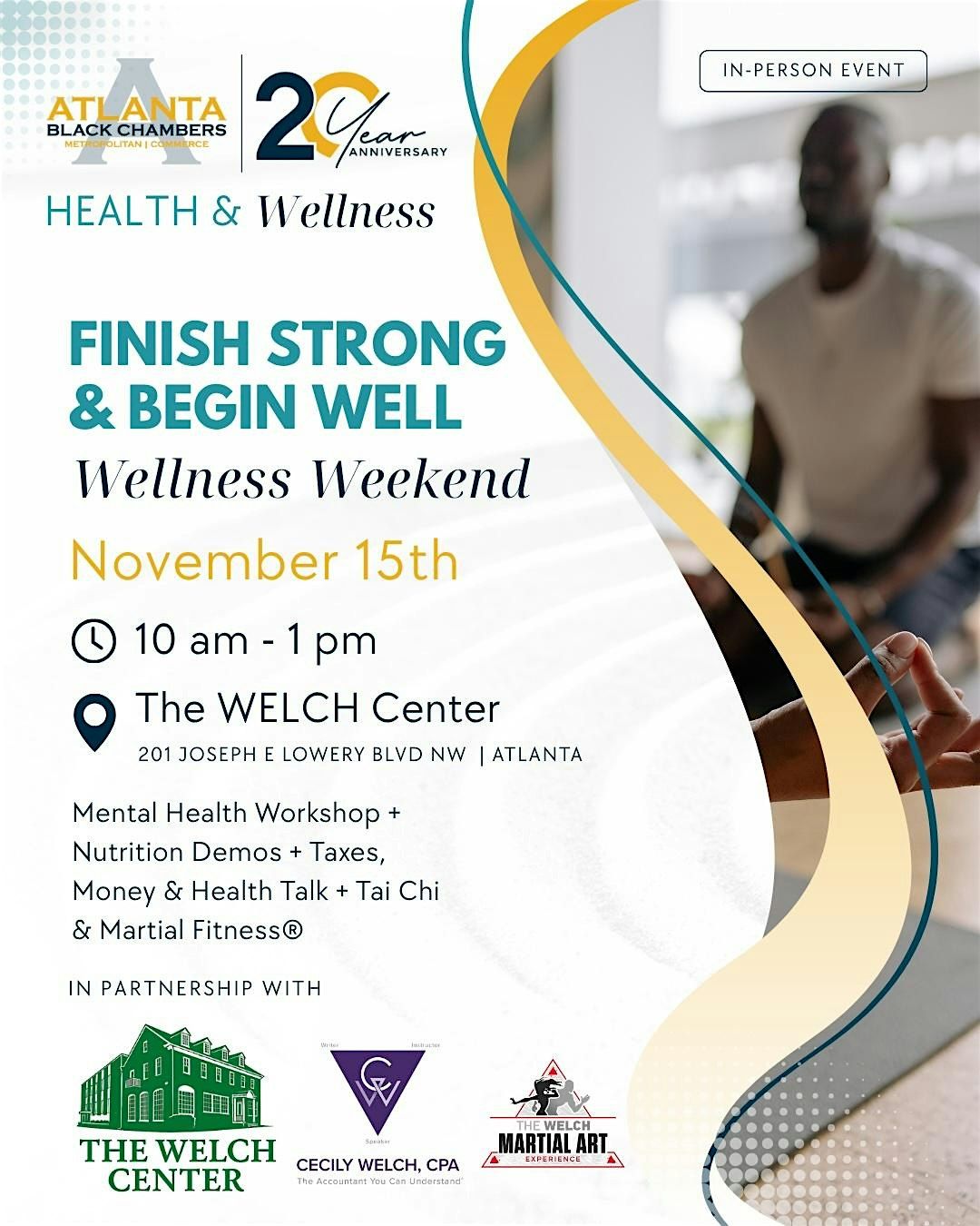 Atlanta Black Chambers Black Health Wellness Weekend