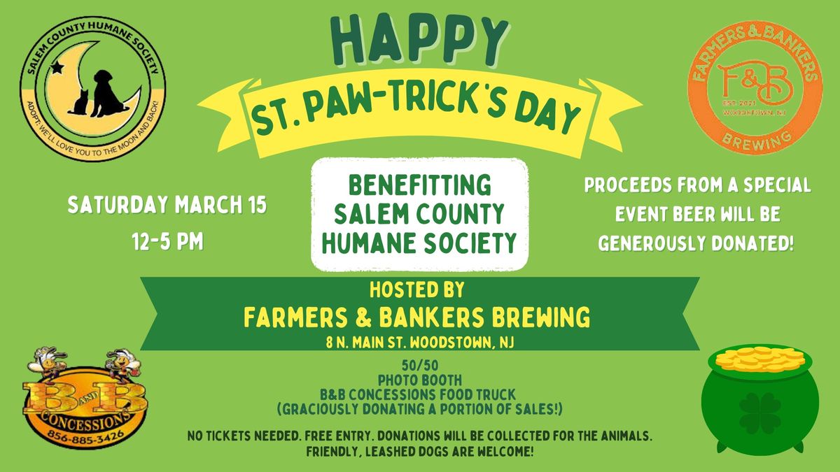 St. Paw-trick\u2019s Day Brewery Event