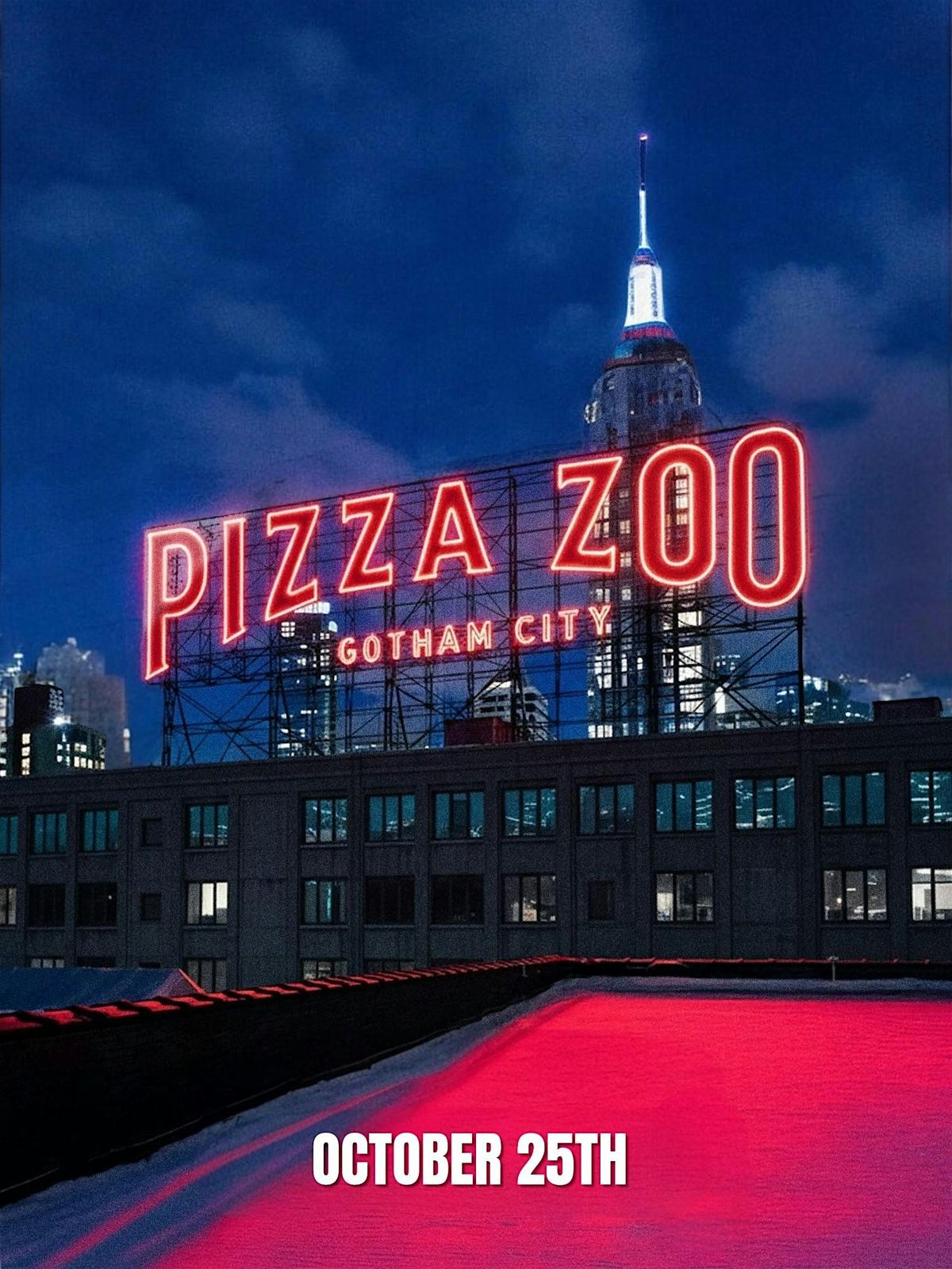 PIZZA ZOO HALLOWEEN
