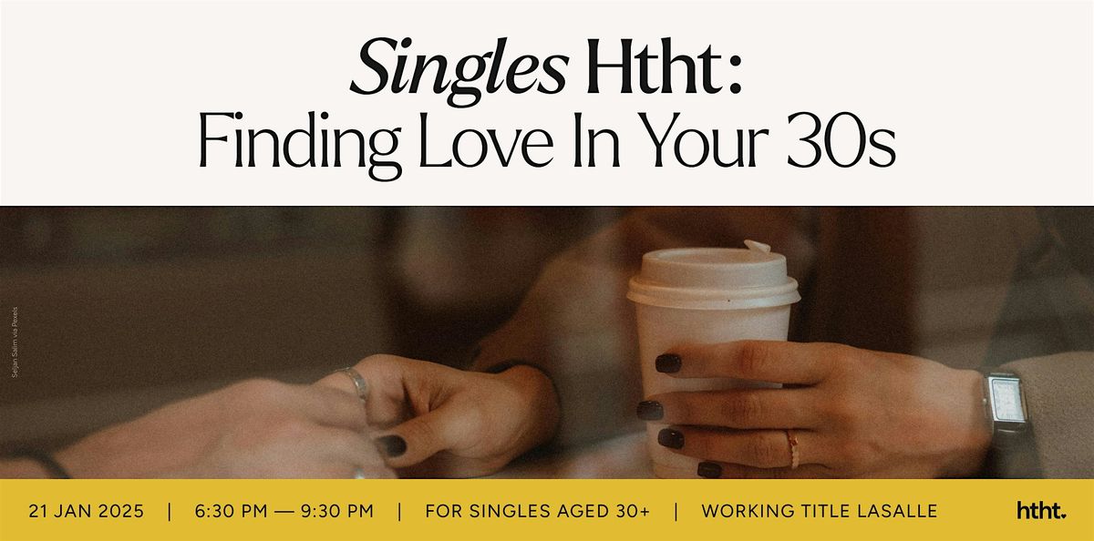 Singles Heart-To-Heart: Finding Love In Your 30s