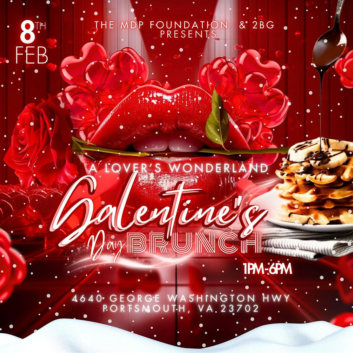 A  Lover's Wonderland Galantine's Day Brunch