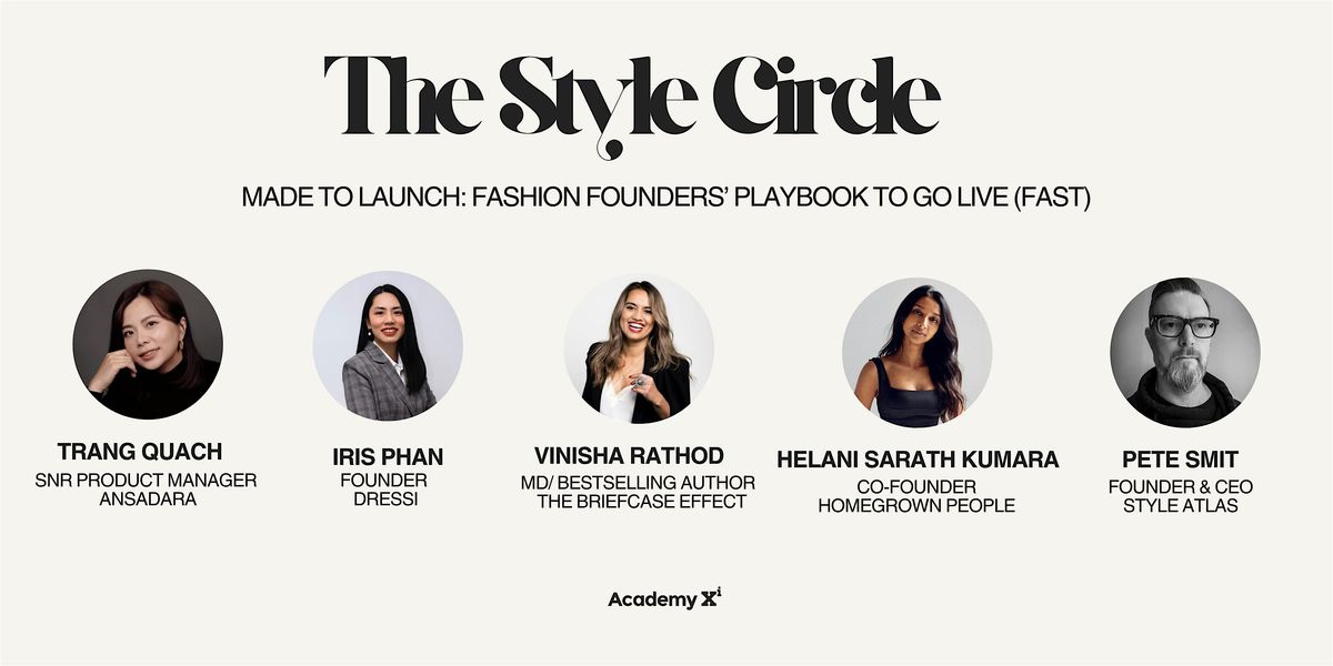 Made to Launch: Fashion Founders\u2019 Playbook to Go Live (Fast)