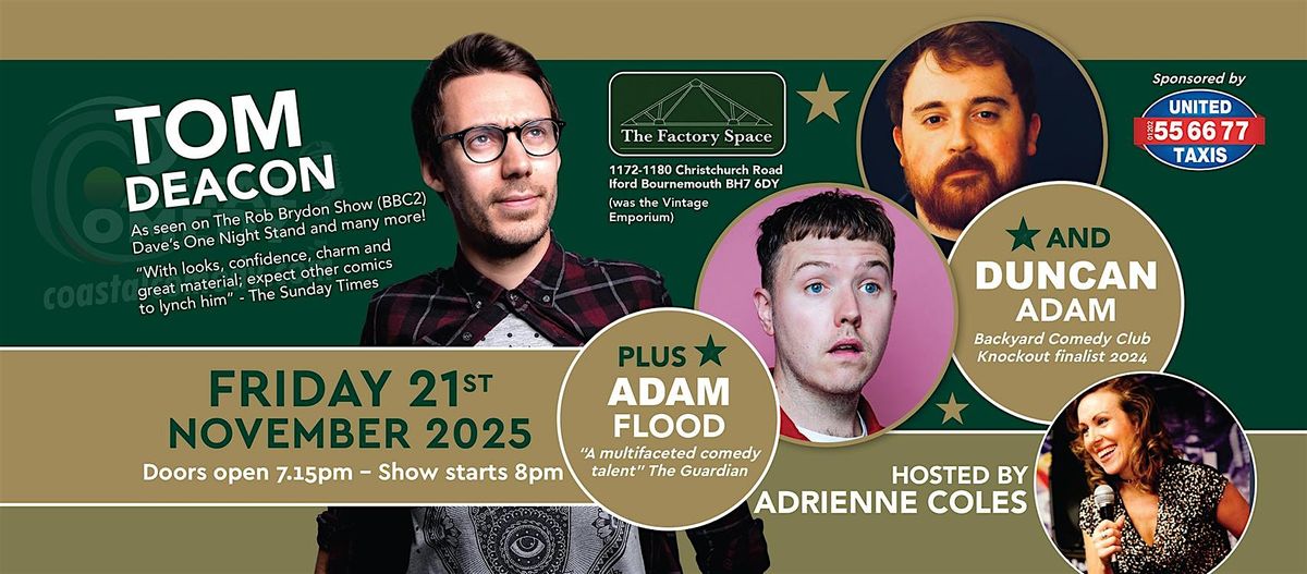 Coastal Comedy Club Bournemouth - Stand up comedy Show