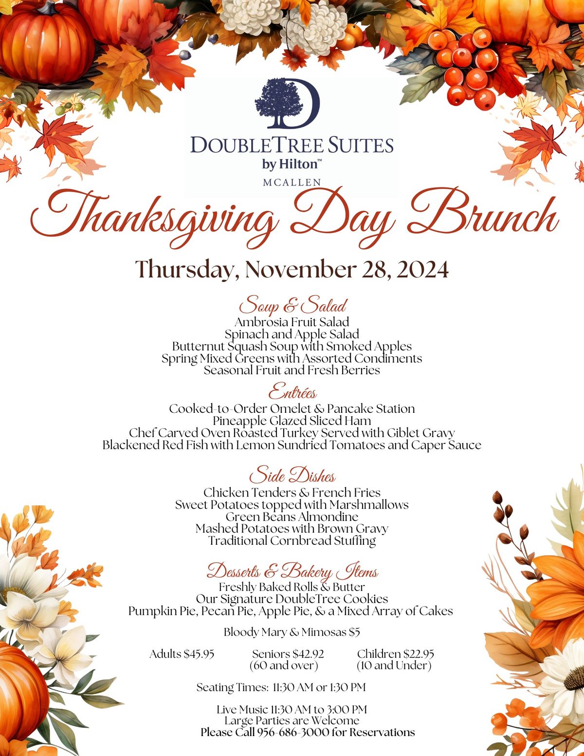 Thanksgiving Day Brunch