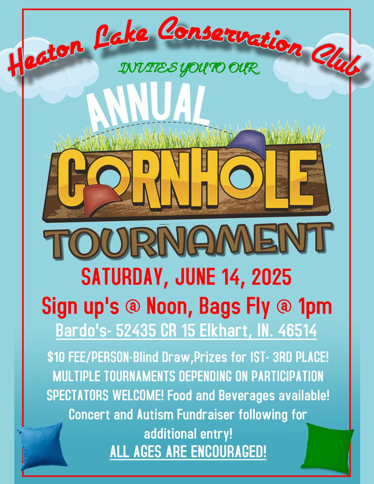 Annual Cornhole Tournament