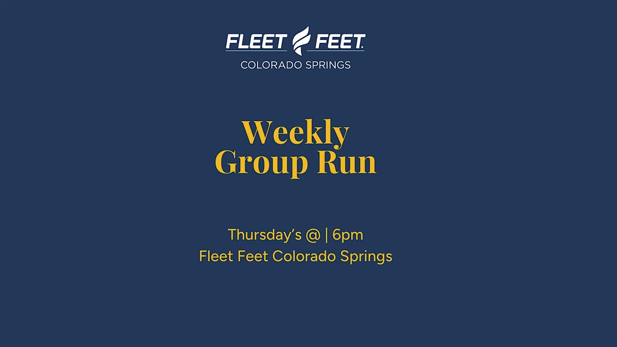 Weekly Group Run\/Walk