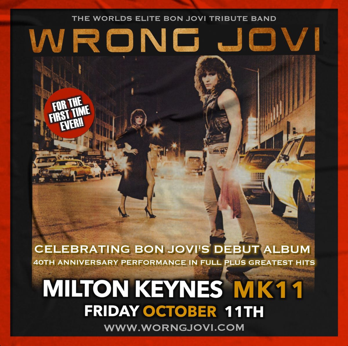 Wrong Jovi - Bon Jovi Tribute 40th Anniversary Special \/ MK11 Milton Keynes \/ 11th October