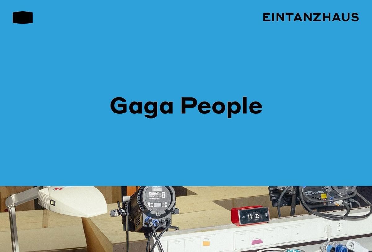 Montags Tanz: GAGA people mit Frederico Longo