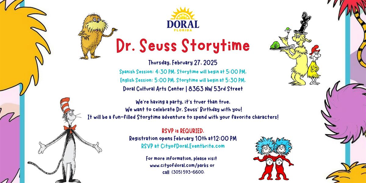 Dr. Seuss Storytime