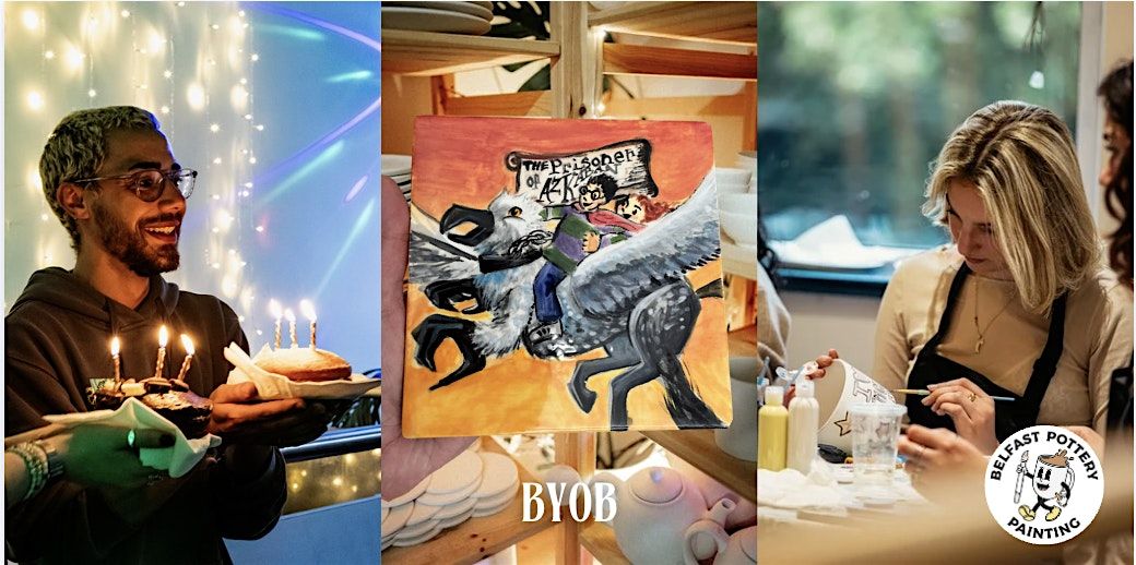 Harry Potter Themed Pottery Painting