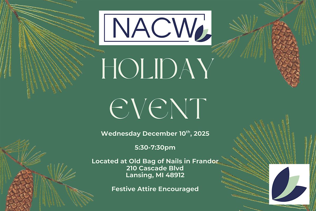 2025 NACW National Association of Career Women Lansing Holiday Celebration