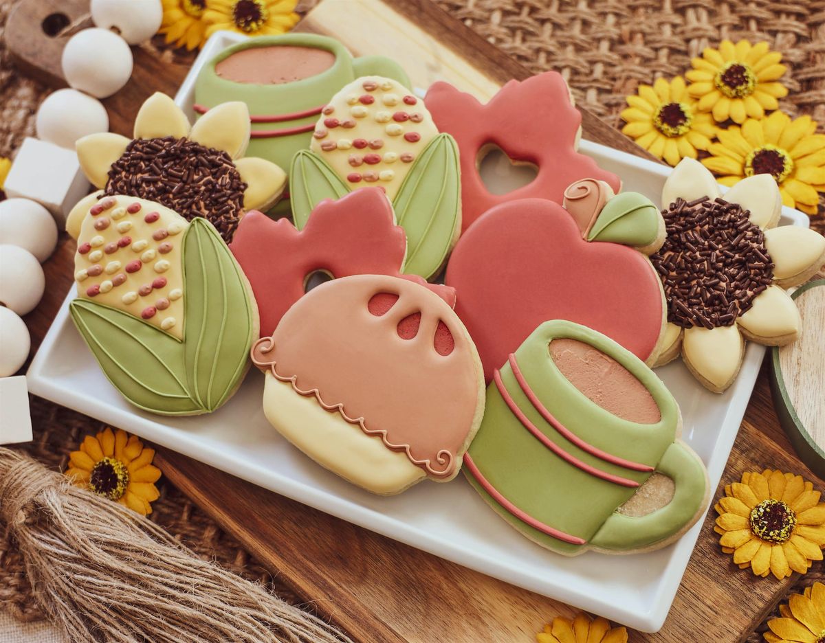7PM \u2013 Fall Faves Cookie Decorating Class (BYOB)