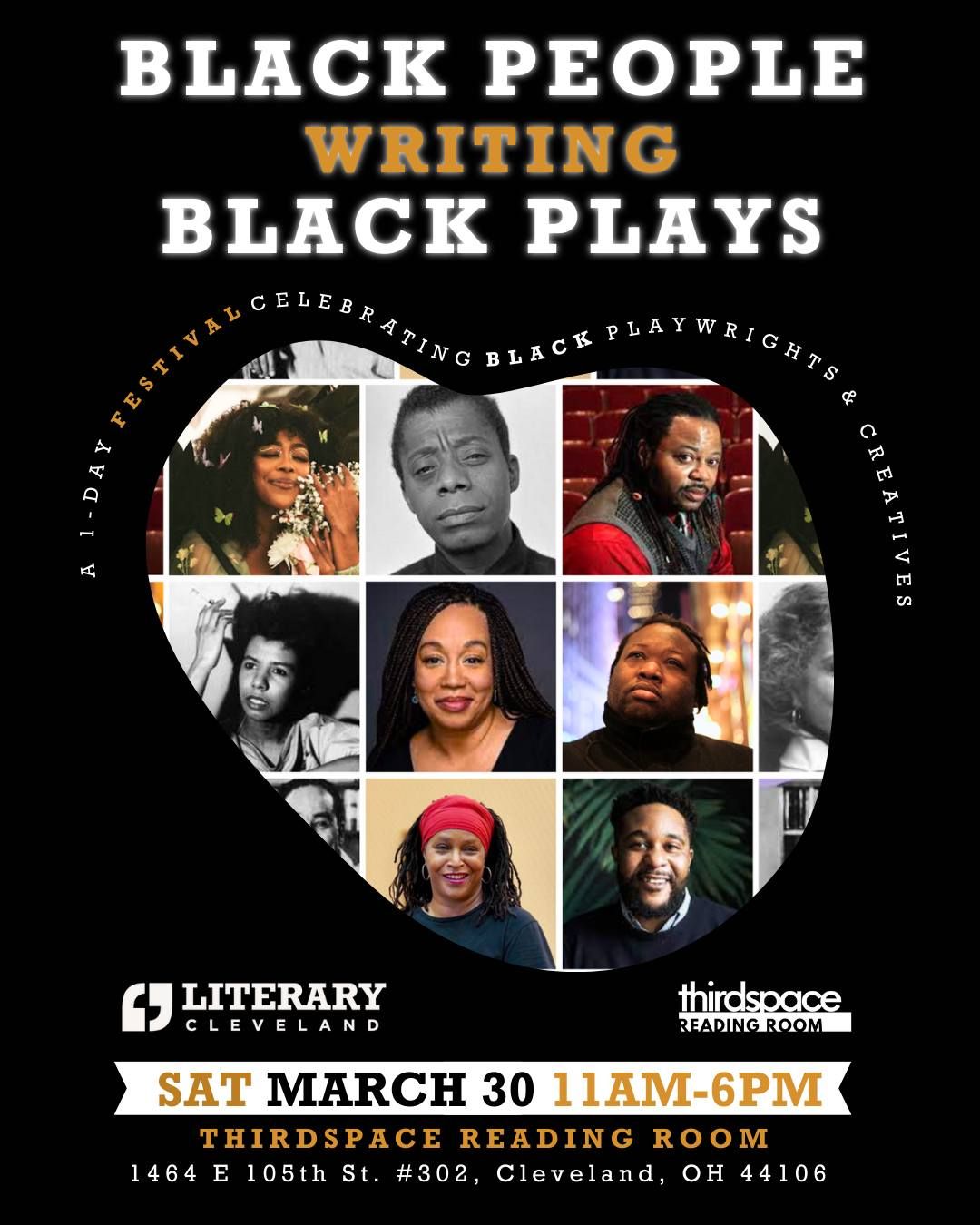 Black People Writing Black Plays - Cleveland's 1-Day Festival