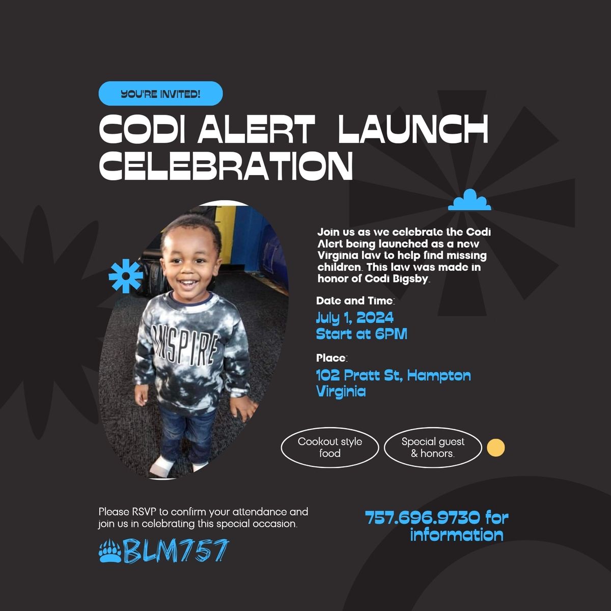 Codi Alert Launch Celebration 
