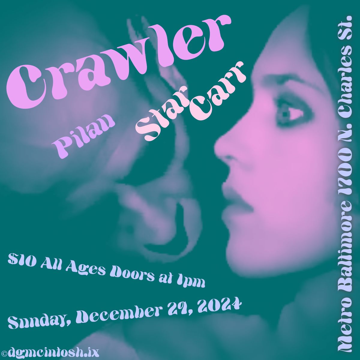 CRAWLER w\/ Pilau and Star Carr (Matinee Show)