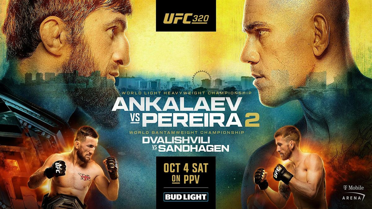 UFC 320 at PATIO BAR & PIZZA