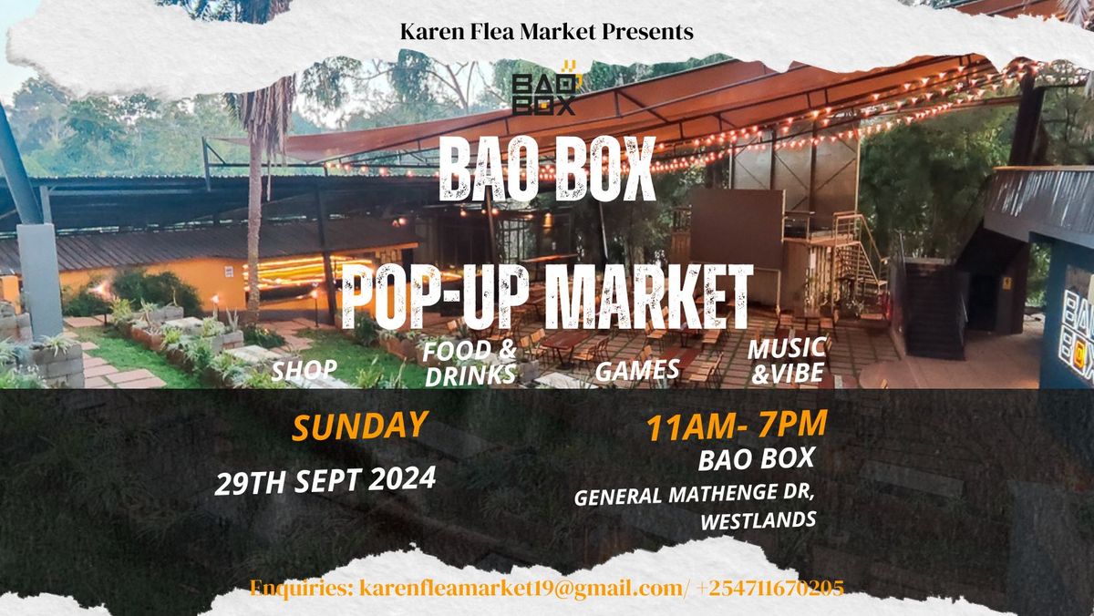 BAO BOX POP UP MARKET