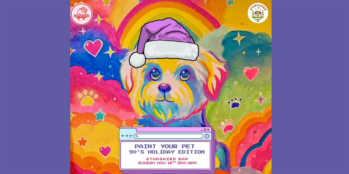 Paint Your Pet: Neon & Sparkle Edition