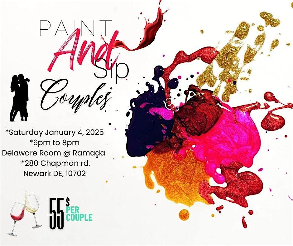 PAINT & SIP Couples Edition