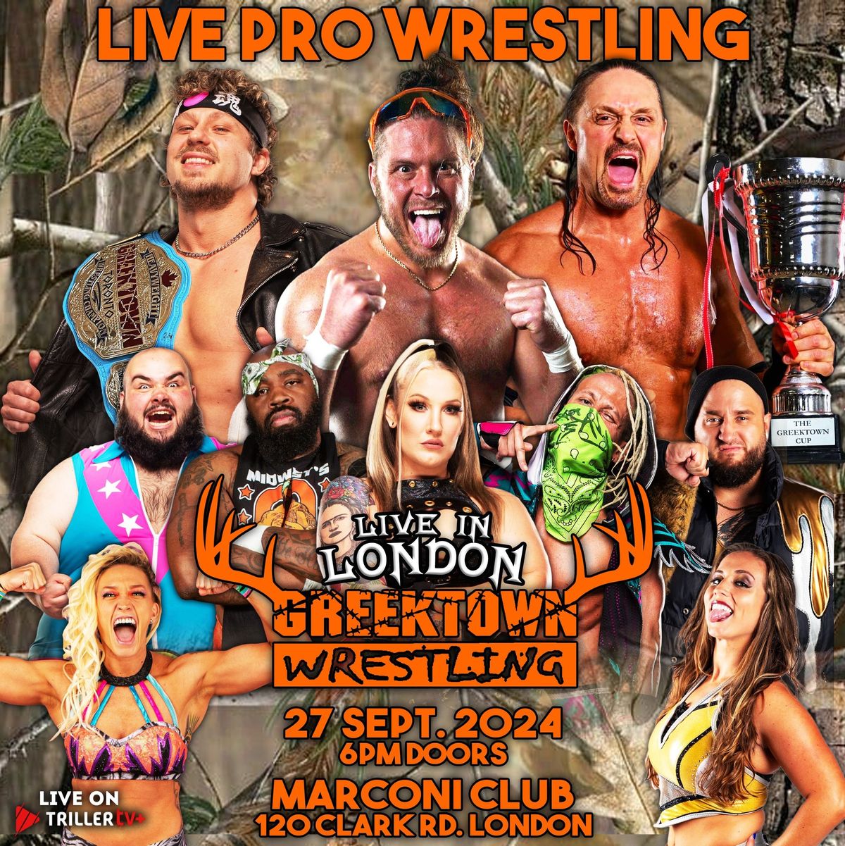 LONDON \ud83d\udea8 JOEY JANELA + GREEKTOWN WRESTLING RETURNS SEPTEMBER 27!