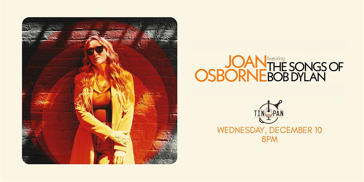 Joan Osborne Sings The Songs of Bob Dylan