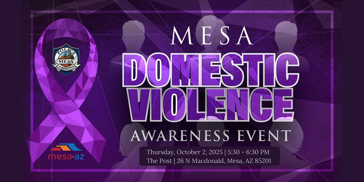 Mesa's 8th Annual Domestic Violence Awareness Night