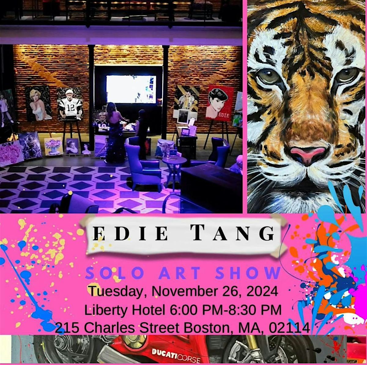 Edie Tang Solo Art Show