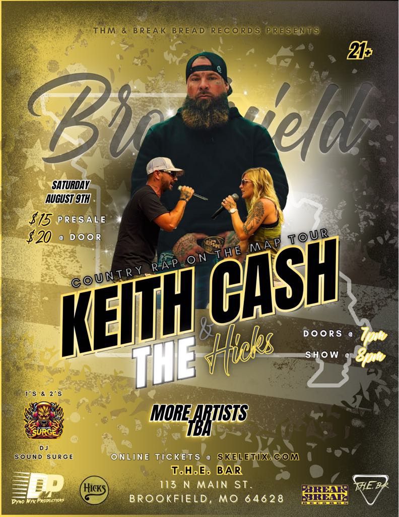 Country Rap On The Map - Keith Cash & The Hicks