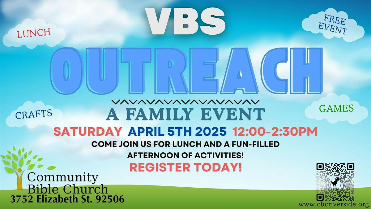 CBC Presents a VBS Outreach Event!