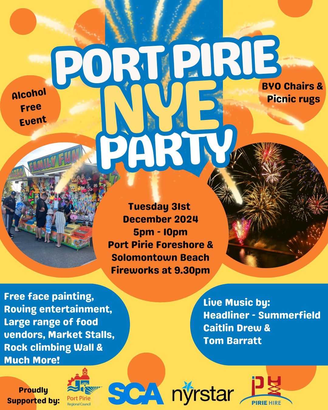 2024 Port Pirie New Year's Eve Party