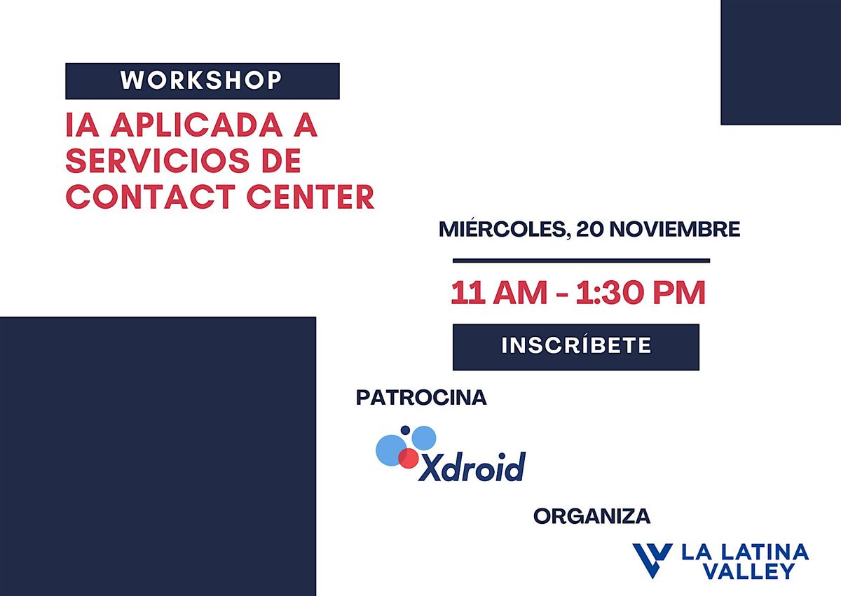 Workshop - IA aplicada a Servicios de Contact Center