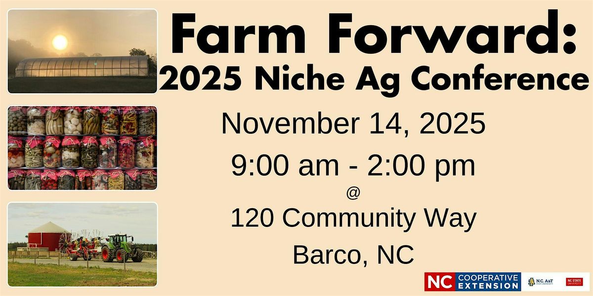 Farm Forward Niche Ag Conference