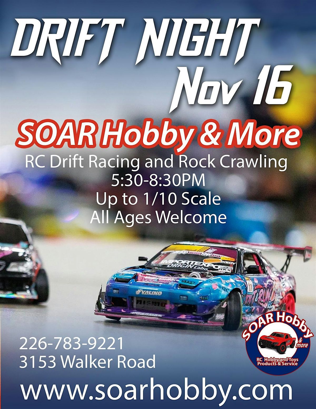 Drift Night by SOAR Hobby & More