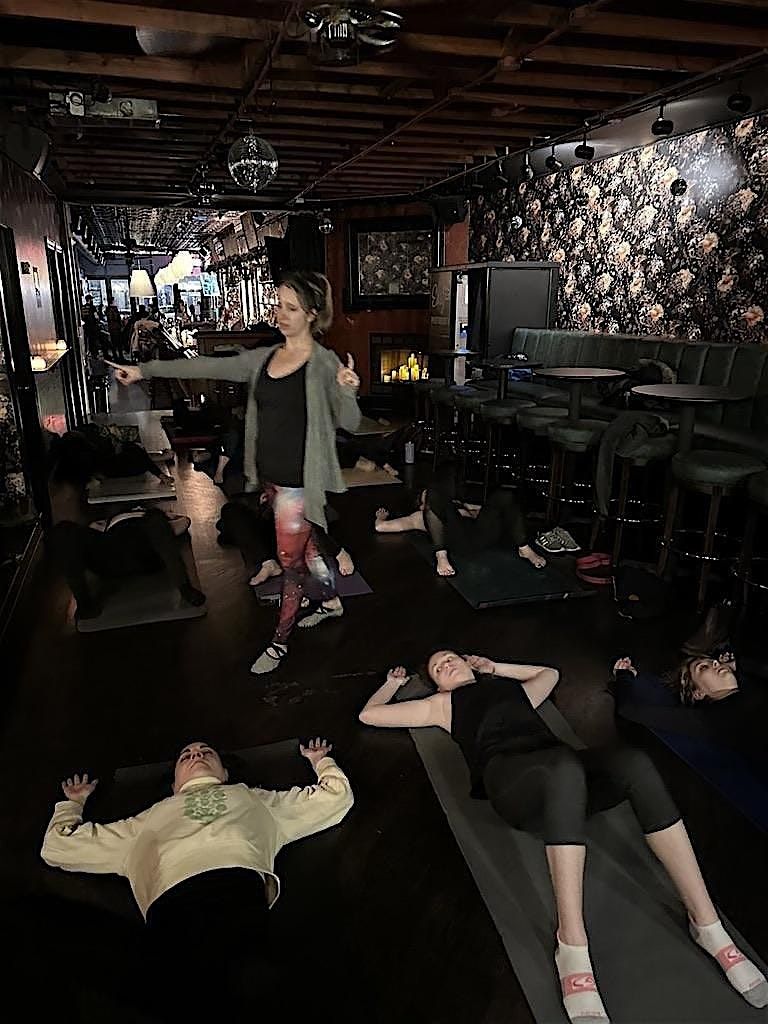 Sip & Savasana Yoga at EasyBar - February 10